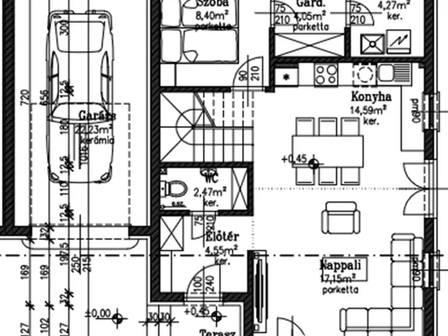 Eladó ház Szeged, Újszeged 122 nm