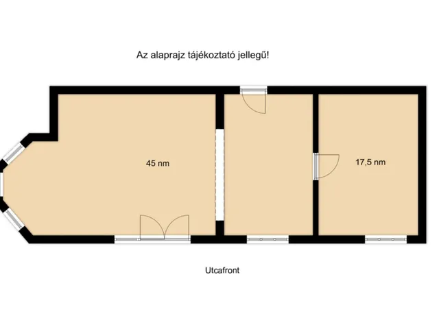 Kiadó kereskedelmi és ipari ingatlan Békéscsaba 62 nm