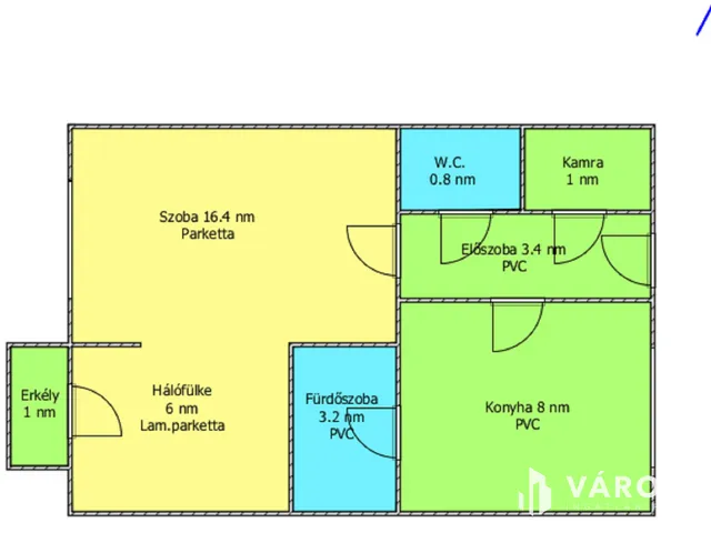 Eladó lakás Bátonyterenye, Nagybátony 39 nm