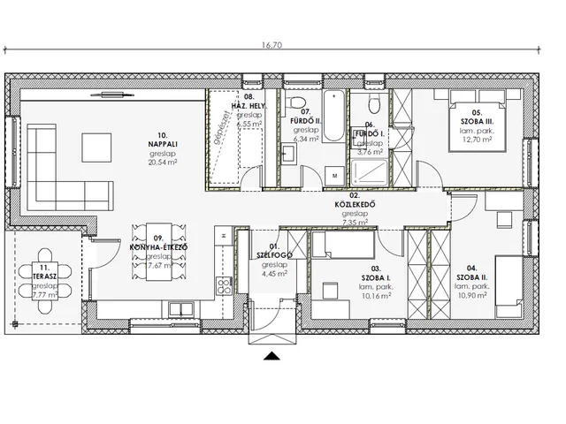 Eladó ház Forráskút 113 nm