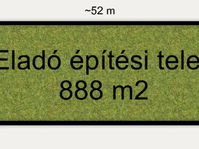 Eladó telek Mártély 888 nm
