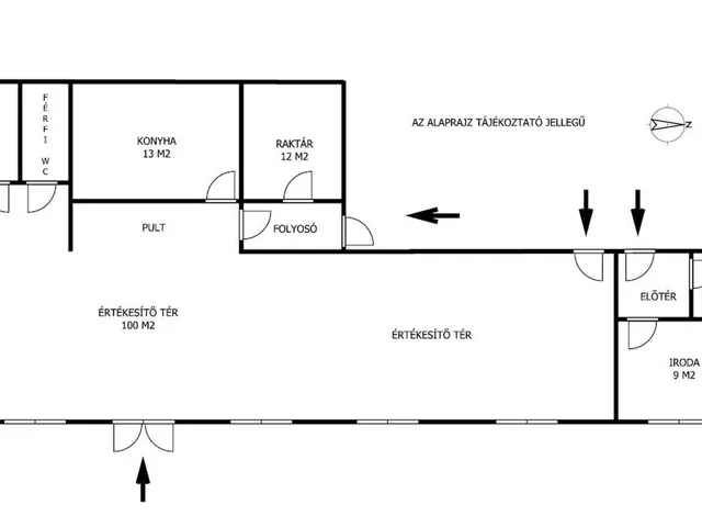 Kiadó kereskedelmi és ipari ingatlan Zamárdi 160 nm
