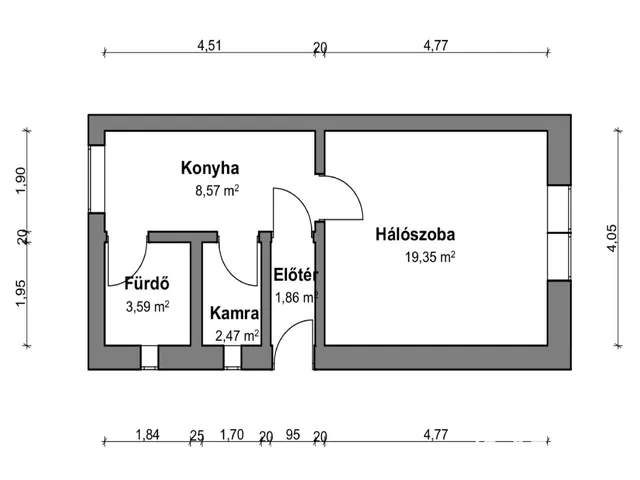 Eladó ház Szabadszállás 36 nm