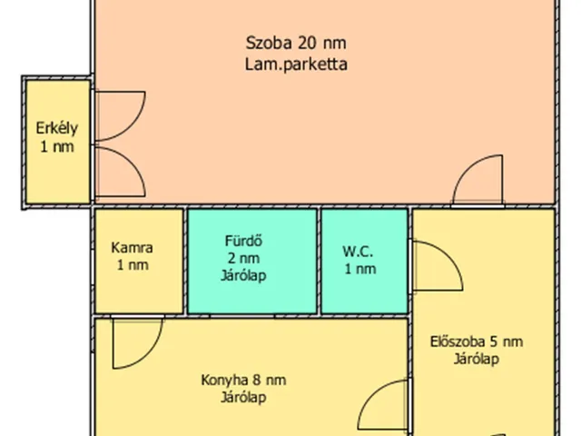 Eladó lakás Salgótarján 37 nm