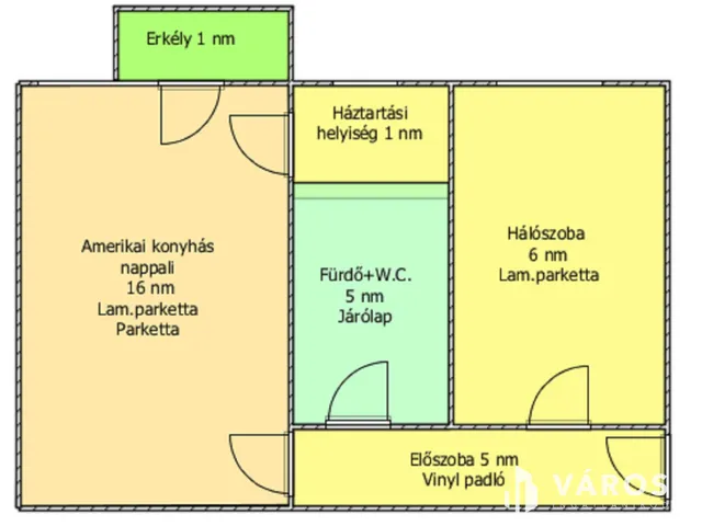 Eladó lakás Salgótarján 38 nm