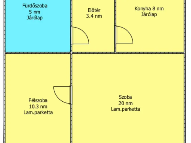 Kiadó lakás Salgótarján 47 nm
