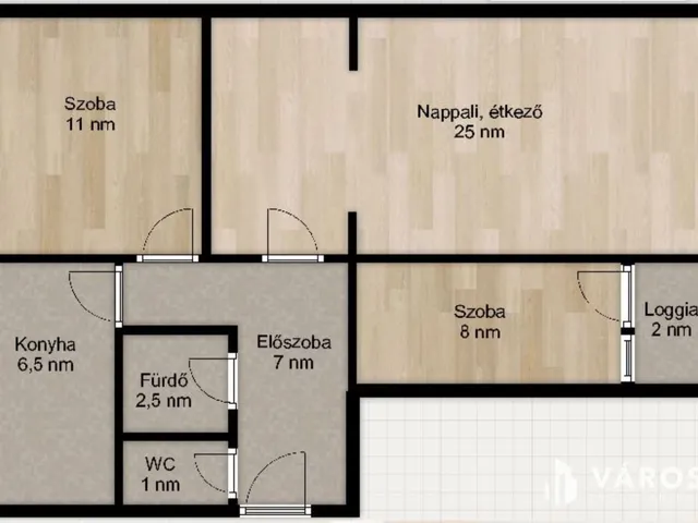 Eladó lakás Veszprém, Jutasi úti lakótelep 62 nm