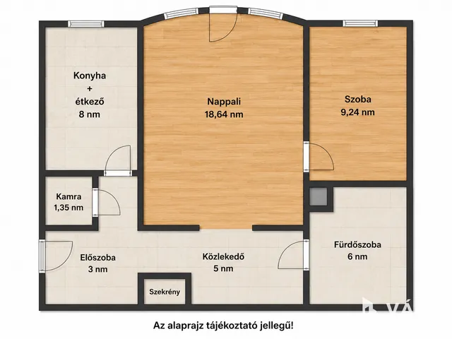 Eladó lakás Szeged, Felsőváros 52 nm