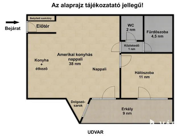 Eladó lakás Szeged, Északi városrész 63 nm