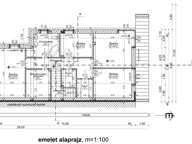 Kiadó ház Debrecen, Akadémiakert 181 nm