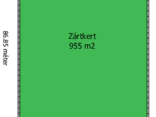 Eladó mezőgazdasági ingatlan Somoskőújfalu 955 nm