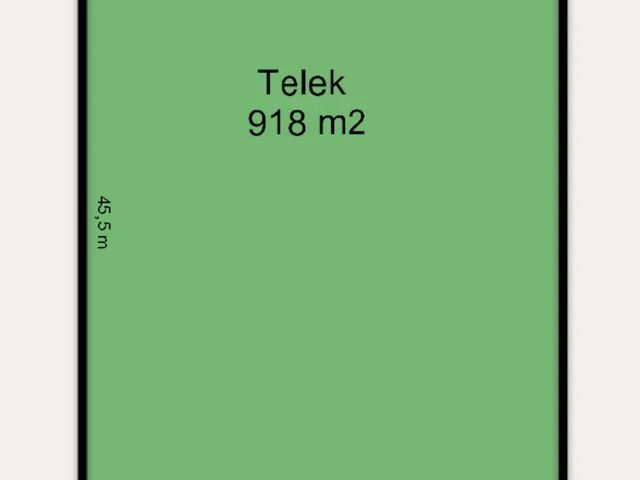 Eladó telek Deszk 918 nm
