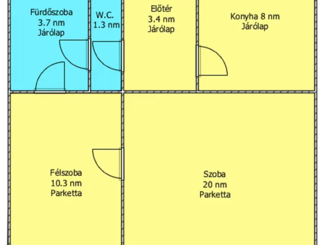 Eladó lakás Salgótarján 46 nm