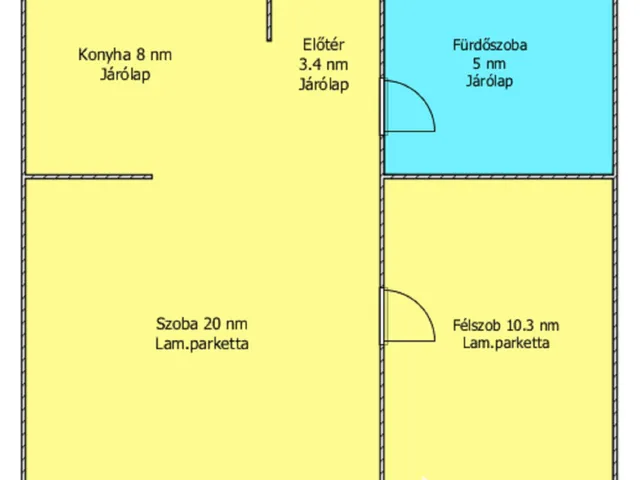 Eladó lakás Salgótarján 46 nm