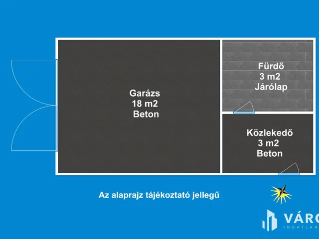 Eladó garázs Szeged, Rókus 24 nm