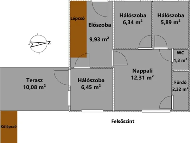 Eladó nyaraló Ábrahámhegy 108 nm