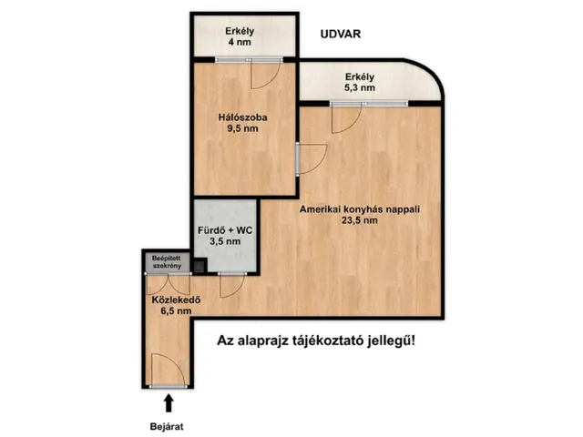 Eladó lakás Szeged, Felsőváros 48 nm