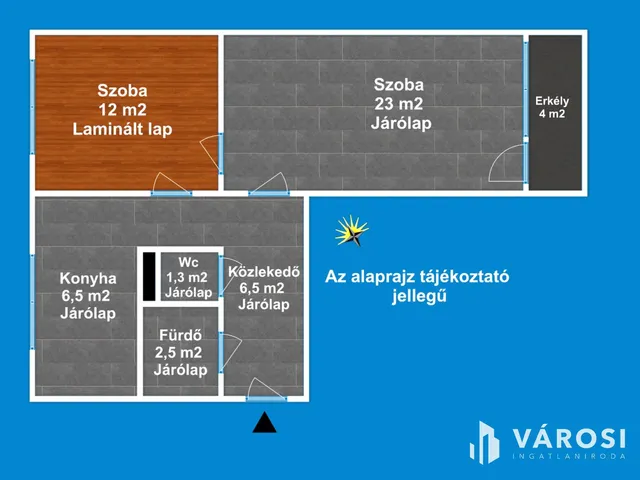 Eladó lakás Szeged, Újszeged 53 nm