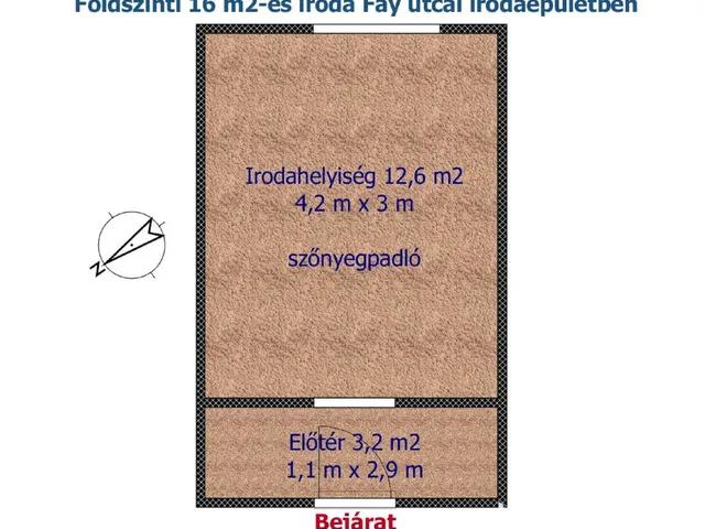 Kiadó kereskedelmi és ipari ingatlan Budapest XIII. kerület, Angyalföld 16 nm