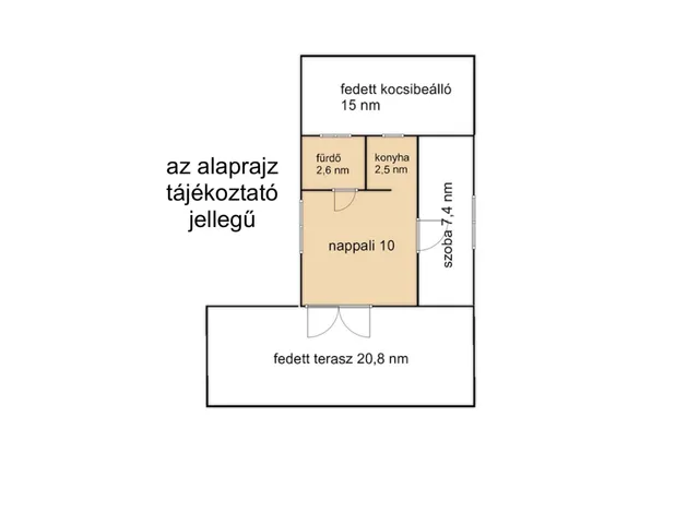 Eladó nyaraló Gyula, Városerdő 24 nm