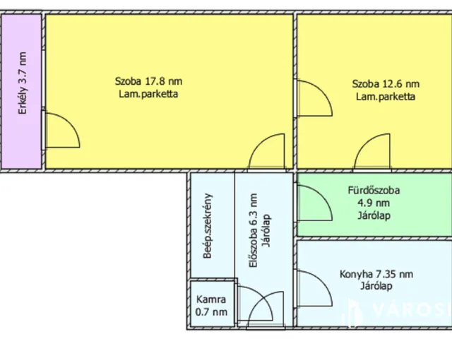 Eladó lakás Salgótarján 55 nm