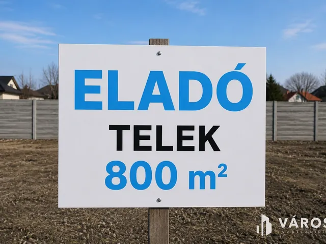 Eladó telek Békéscsaba, Belváros 800 nm