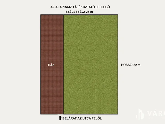 Eladó telek Békéscsaba, Belváros 800 nm