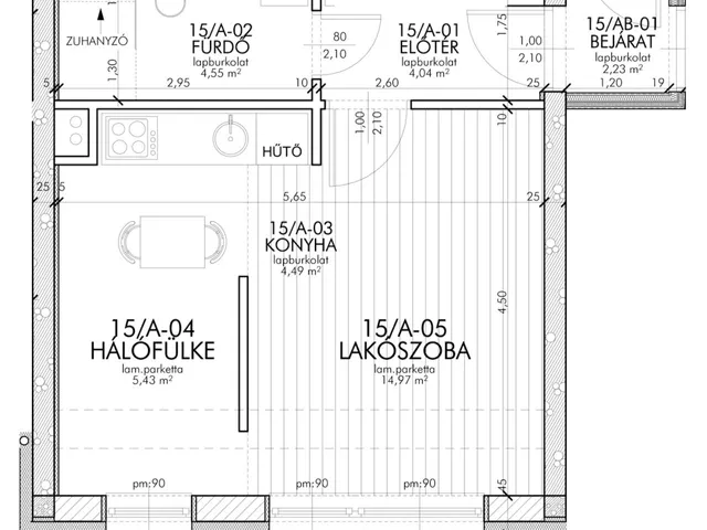 Eladó lakás Szeged, Felsőváros 35 nm