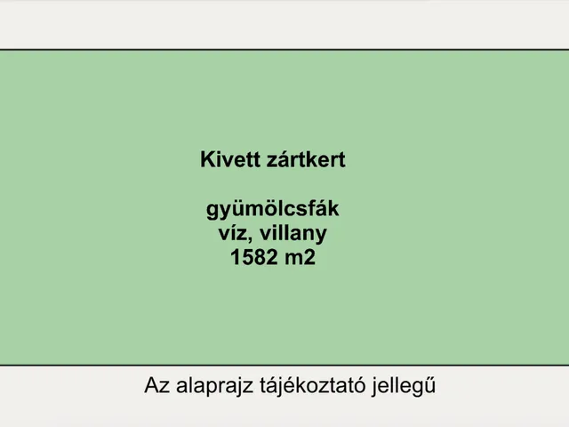 Eladó mezőgazdasági ingatlan Domaszék 1582 nm