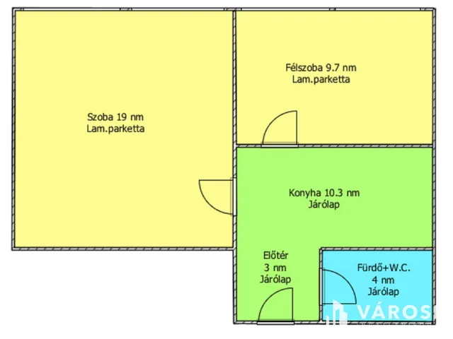 Kiadó lakás Salgótarján 46 nm
