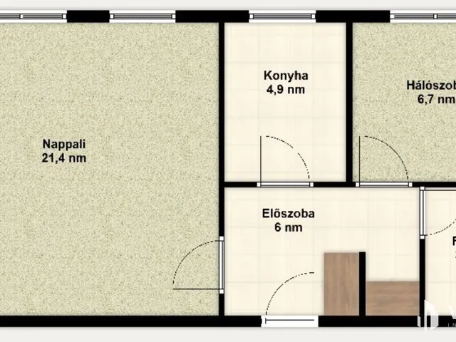 Eladó lakás Veszprém, Jutasi úti lakótelep 42 nm
