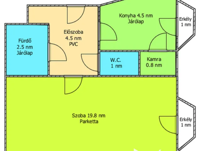 Eladó lakás Salgótarján 33 nm