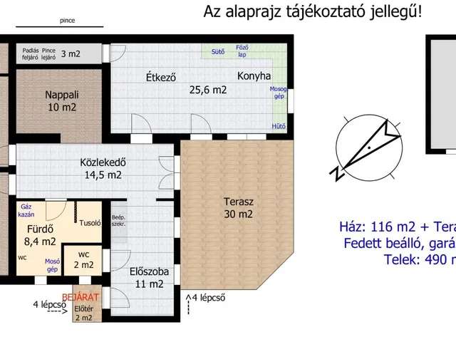 Eladó ház Győr, Újváros 131 nm