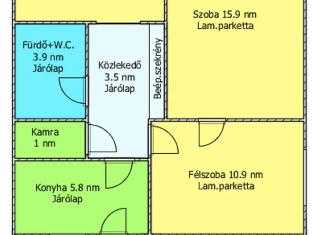 Eladó lakás Bátonyterenye, Kisterenye 48 nm