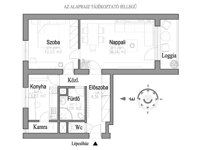 Eladó lakás Hódmezővásárhely, Kertváros 55 nm