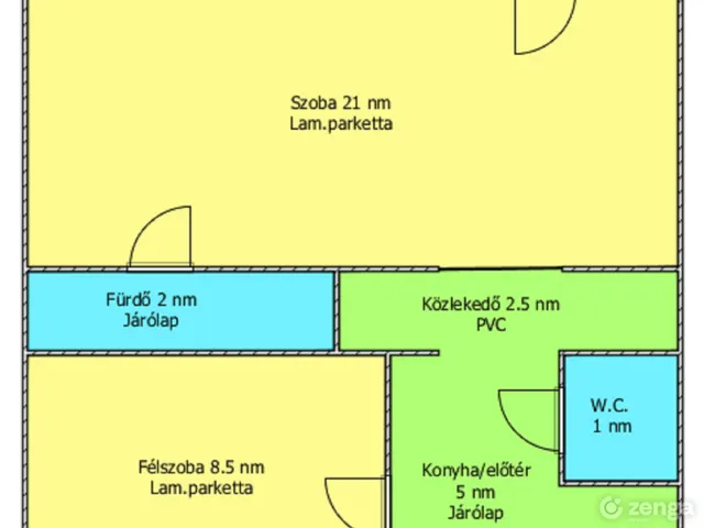 Eladó lakás Salgótarján 42 nm