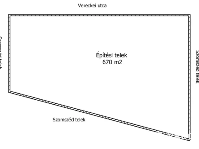 Eladó telek Salgótarján 670 nm