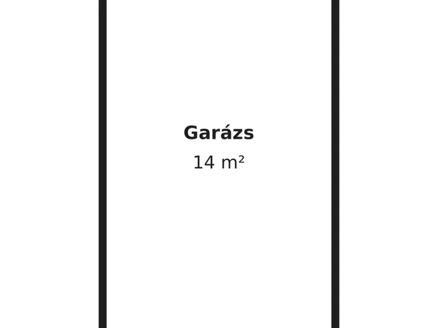 Eladó garázs Debrecen, Nagyerdő 14 nm