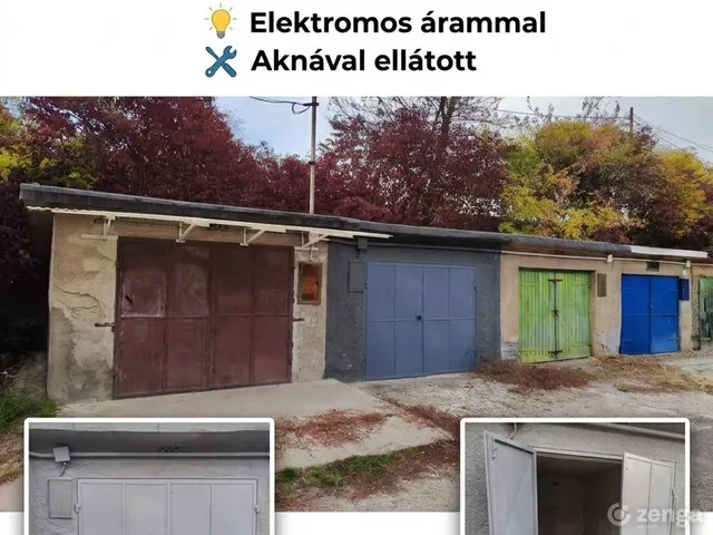 Kiadó garázs Ózd, Béke telep 18 nm