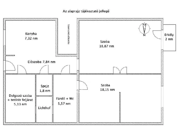 Eladó lakás Budapest XIV. kerület, Zugló 64 nm