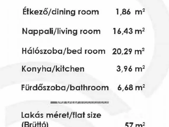 Eladó lakás Budapest XIII. kerület 57 nm