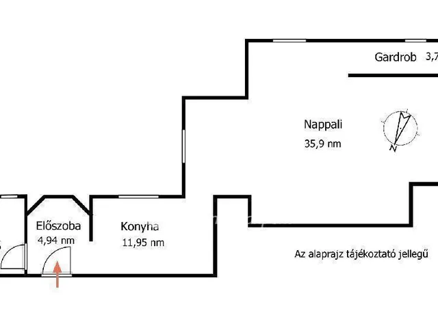 Eladó lakás Budapest VI. kerület 62 nm