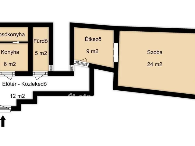 Eladó lakás Budapest VIII. kerület 56 nm