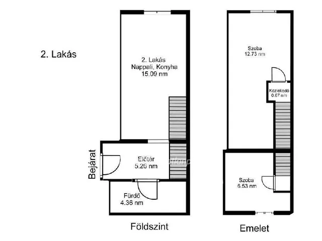 Eladó lakás Budapest VI. kerület 25 nm