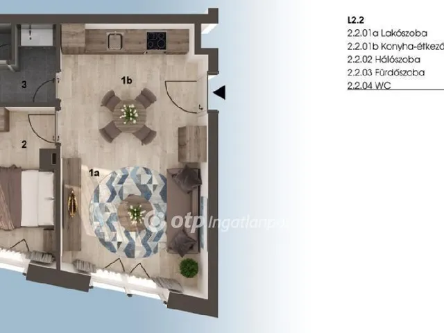 Eladó lakás Budapest VIII. kerület 40 nm