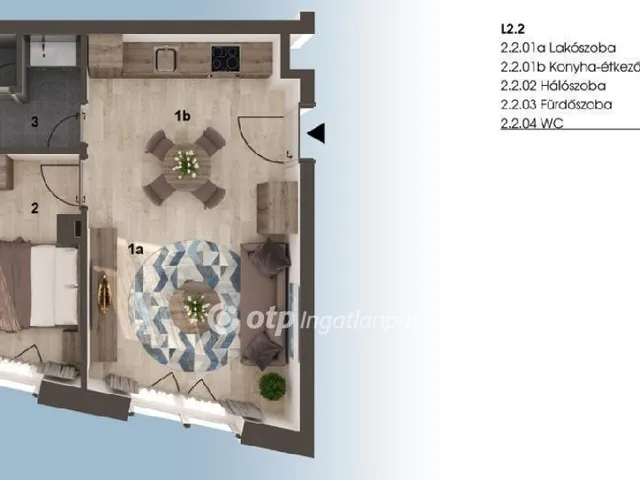 Eladó lakás Budapest VIII. kerület 40 nm