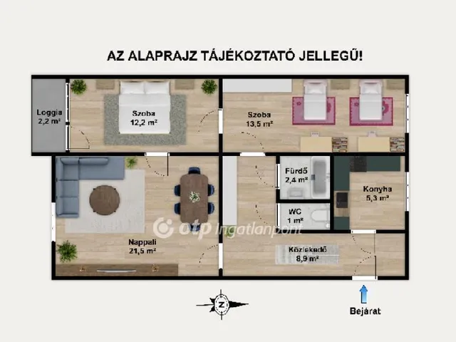 Eladó lakás Budapest XIII. kerület 67 nm