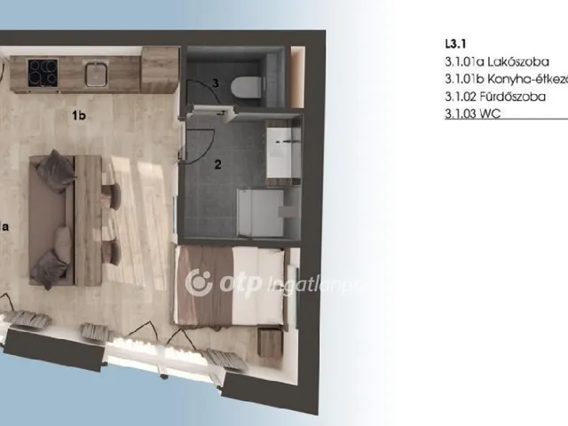 Eladó lakás Budapest VIII. kerület 28 nm