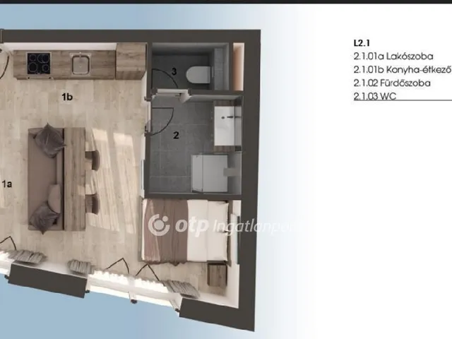 Eladó lakás Budapest VIII. kerület 28 nm