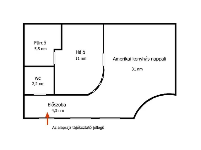 Kiadó lakás Budapest VI. kerület 54 nm